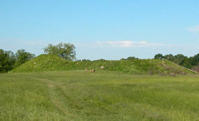 Photo by Mike Linderman, Angel Mounds State Historic Site