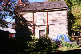 Dickinson Log Cabin (NRHP, HPF)