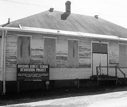 Division Street School (NRHP, HPF) - Before