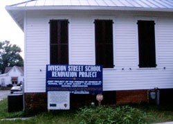 Division Street School (NRHP, HPF) - After