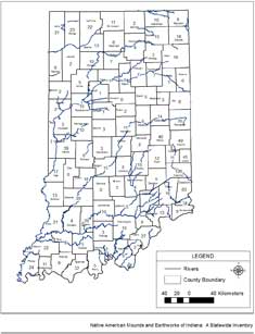 Map of Indiana