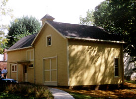 Lew Wallace Carriage House (NHL, HPF) - After