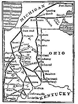 Underground Railroad Map