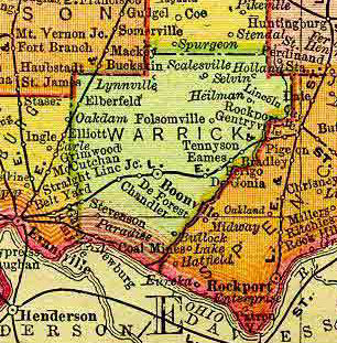 Warrick County - 1895