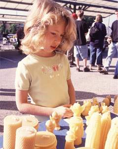 beeswax candles