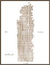 Unknown No. 3 archaeological sketch map of site, circa 1985.