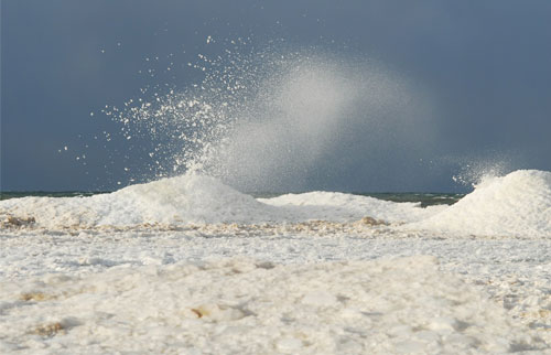 Coastal winter shot