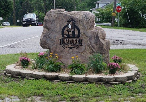 Nature Area Monument in Hobart