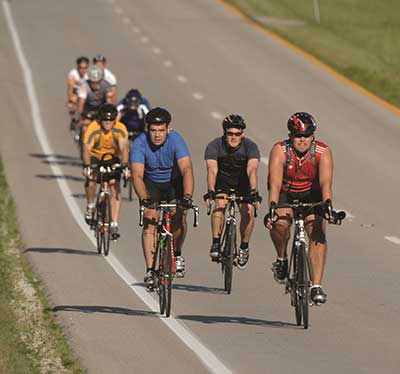 Road cyclists