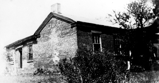 Colonel William Jones Home at Lincoln State Park and Abe Lincoln