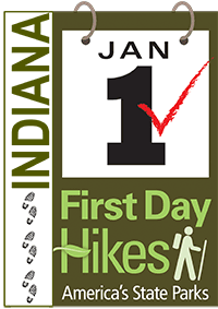 First day hikes logo