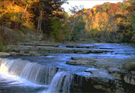 waterfalls