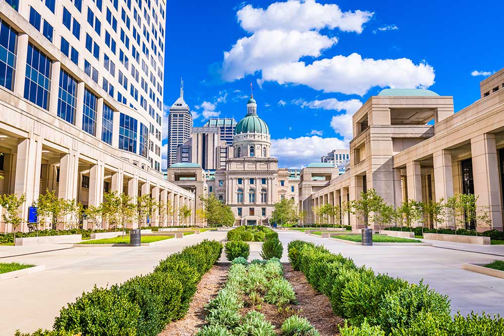 Picture of Indiana State Government Center